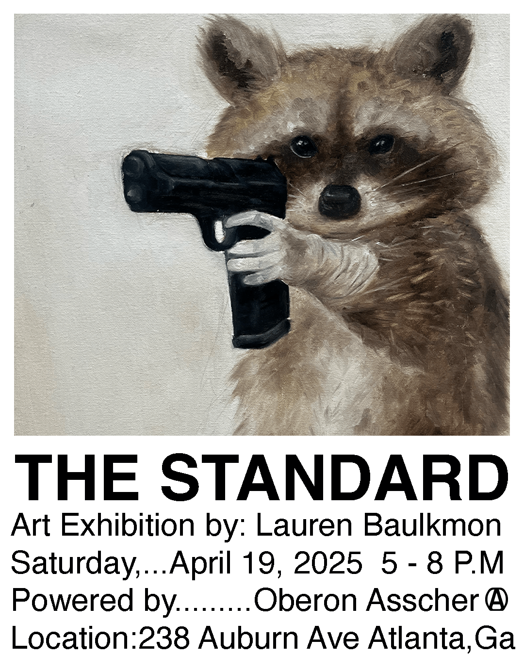 The statement Art exhibit by Lauren Baulkmon - Oberon Asscher