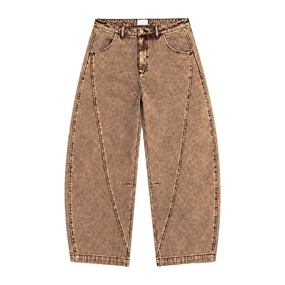 Barrel-Leg Pants - Oberon Asscher
