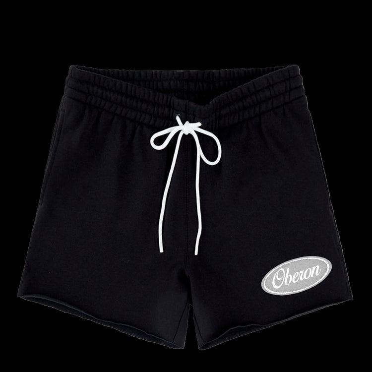 BLACK SWEATSHORTS - Oberon Asscher