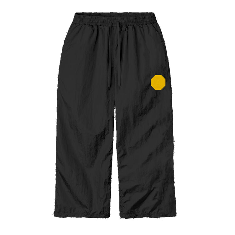 Black Windbreaker Pants - Oberon Asscher