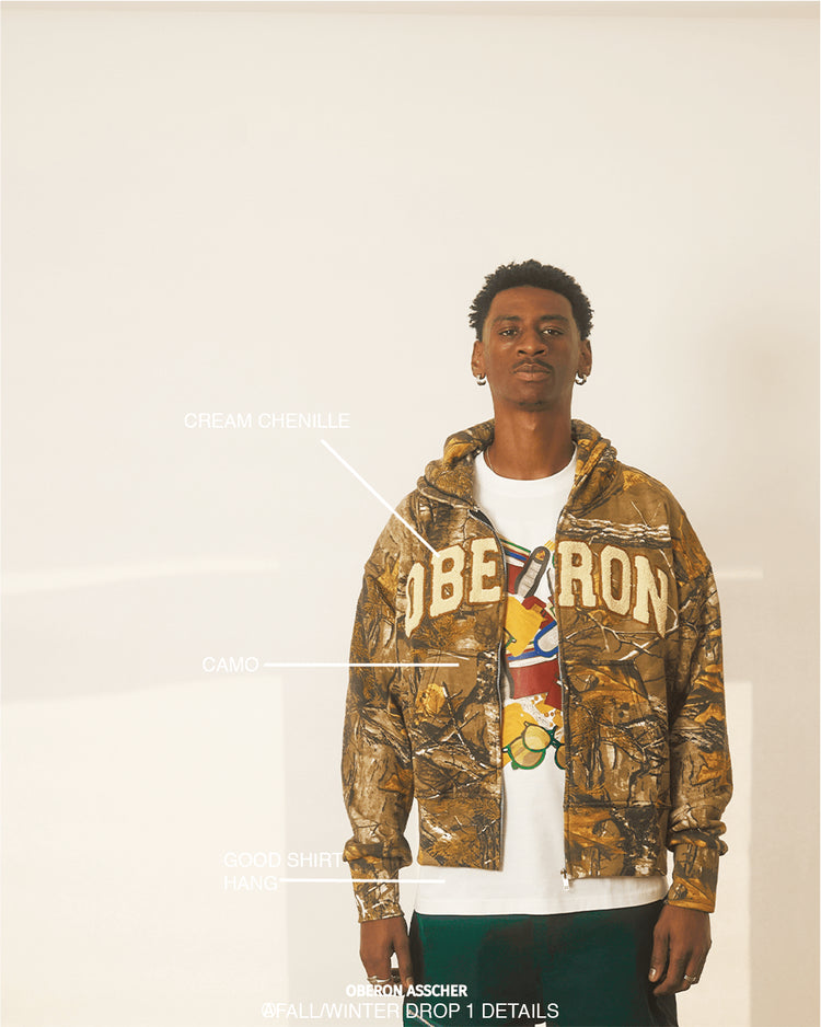 Camo Hoodie - Oberon Asscher