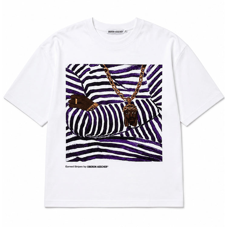 Earned Stripes Tee - Oberon Asscher