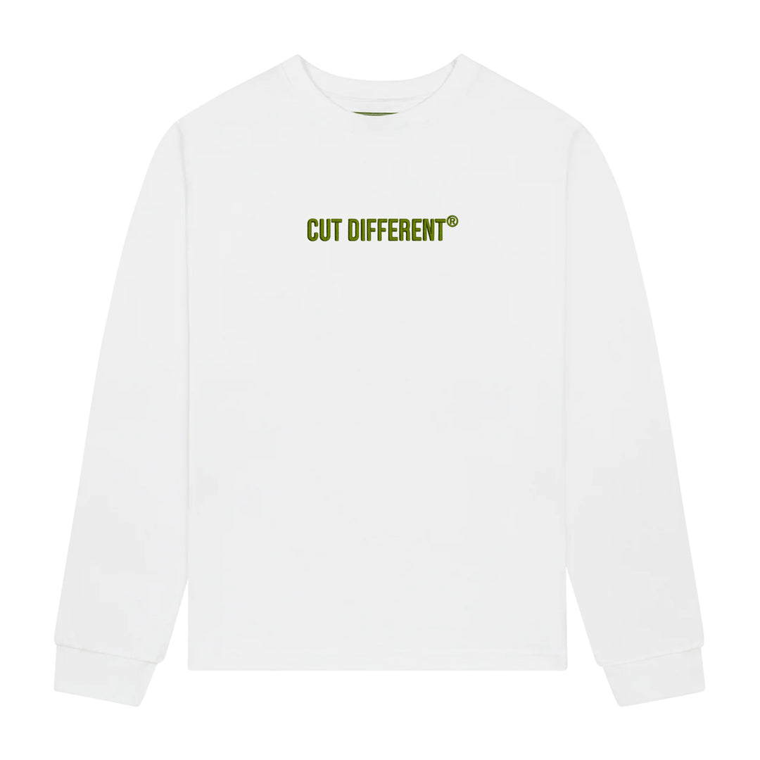 Embroidered Cut Different Tee - Oberon Asscher