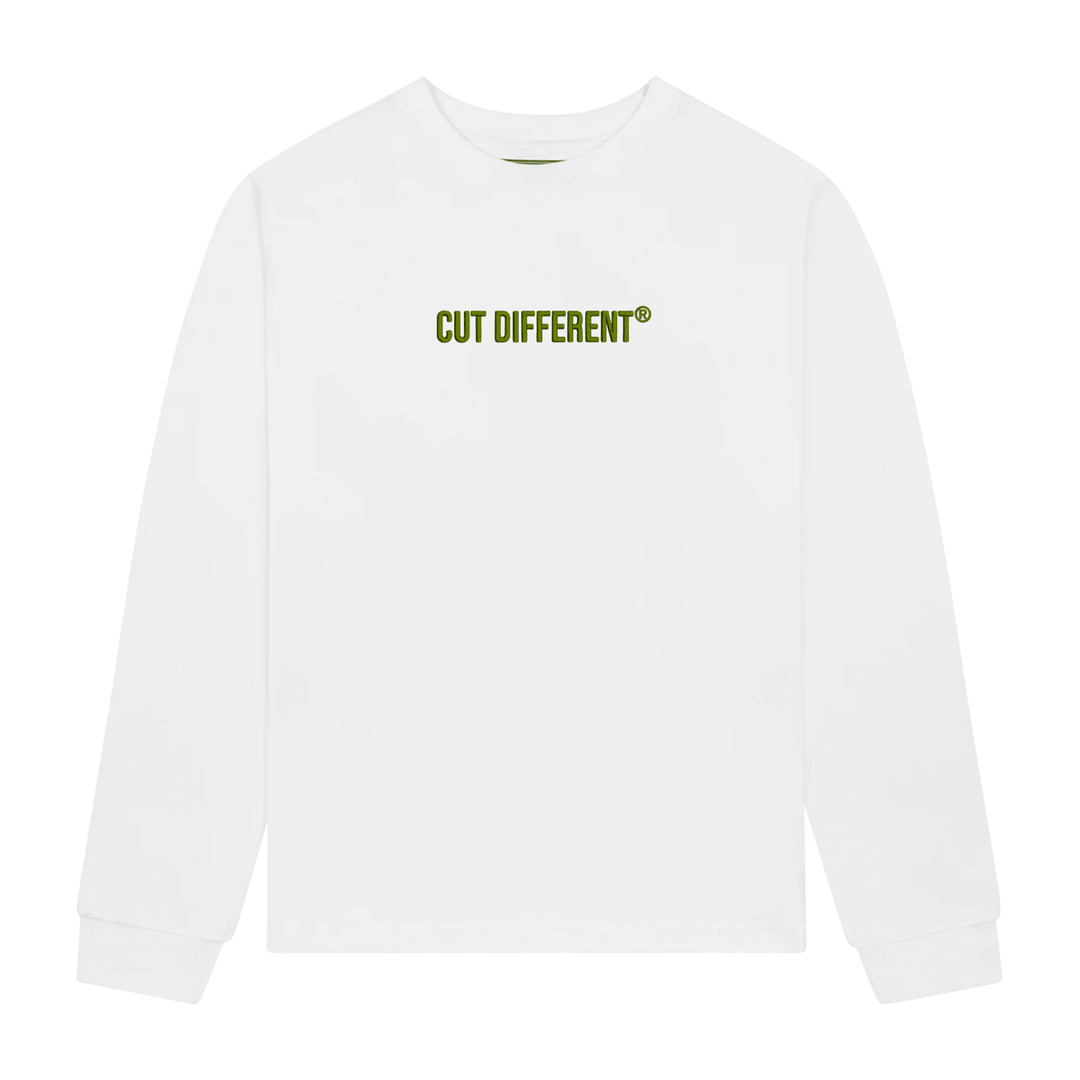 Embroidered Cut Different Tee - Oberon Asscher