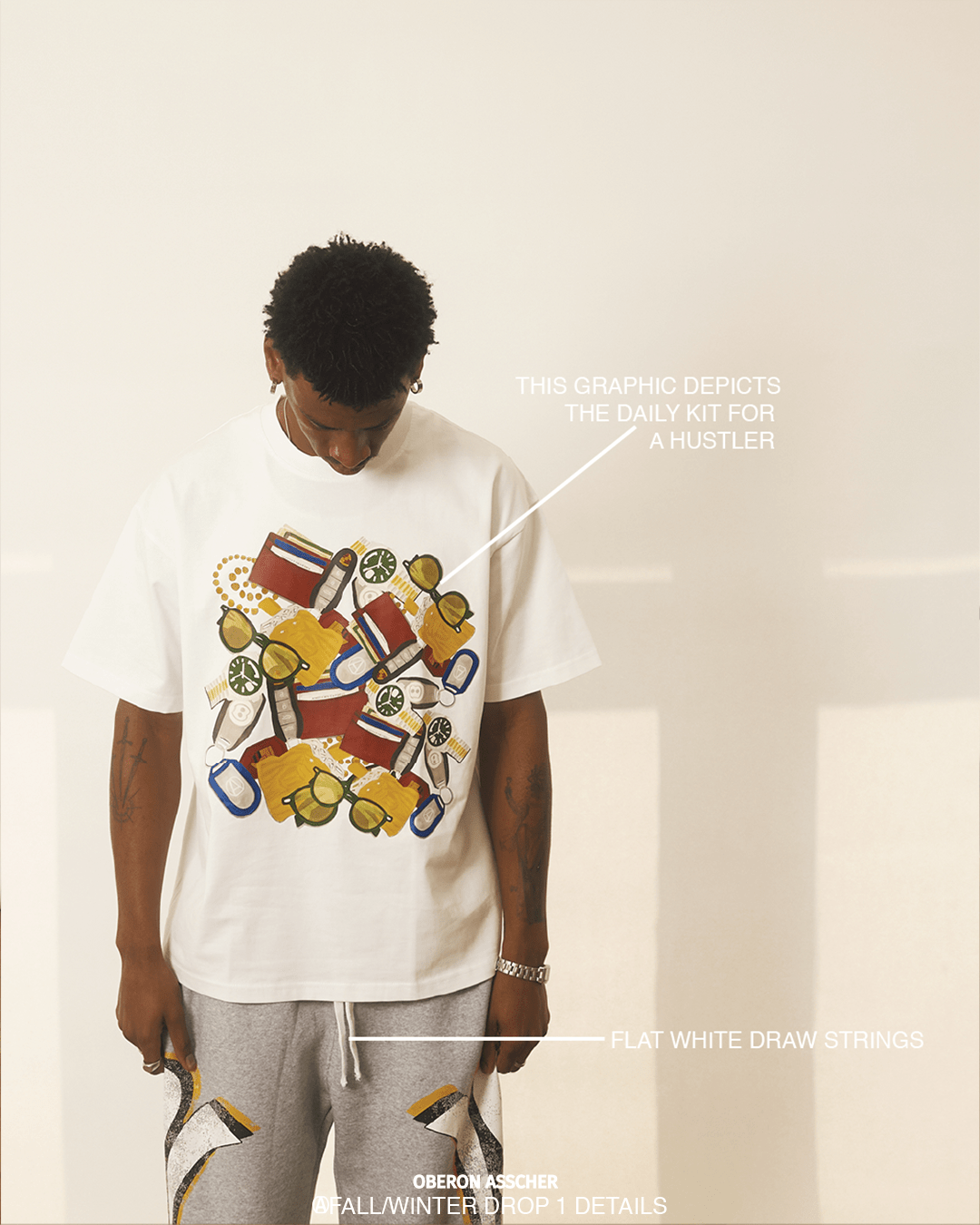 Everyday Hustle Tee - Oberon Asscher