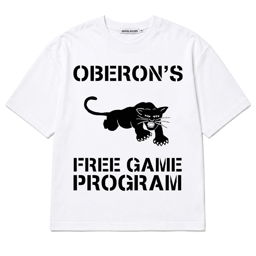 Oberon's Free Game Program Tee White