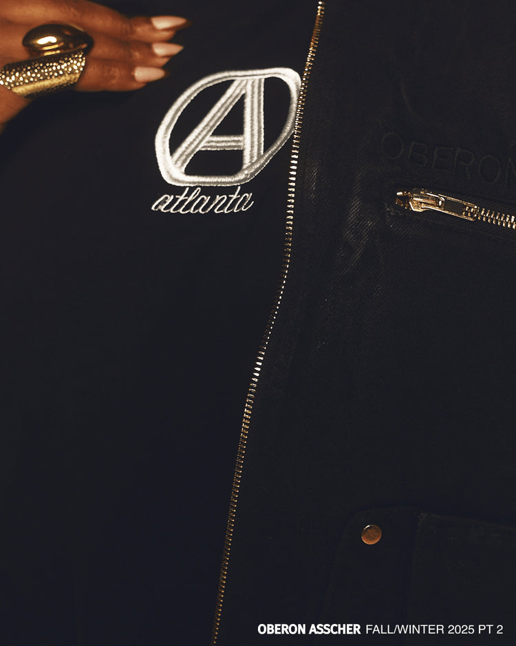 Long Sleeve Super - Cropped Tee Black - Oberon Asscher