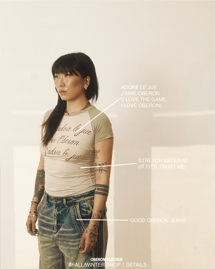 Love Jones Raglan Crop - Oberon Asscher