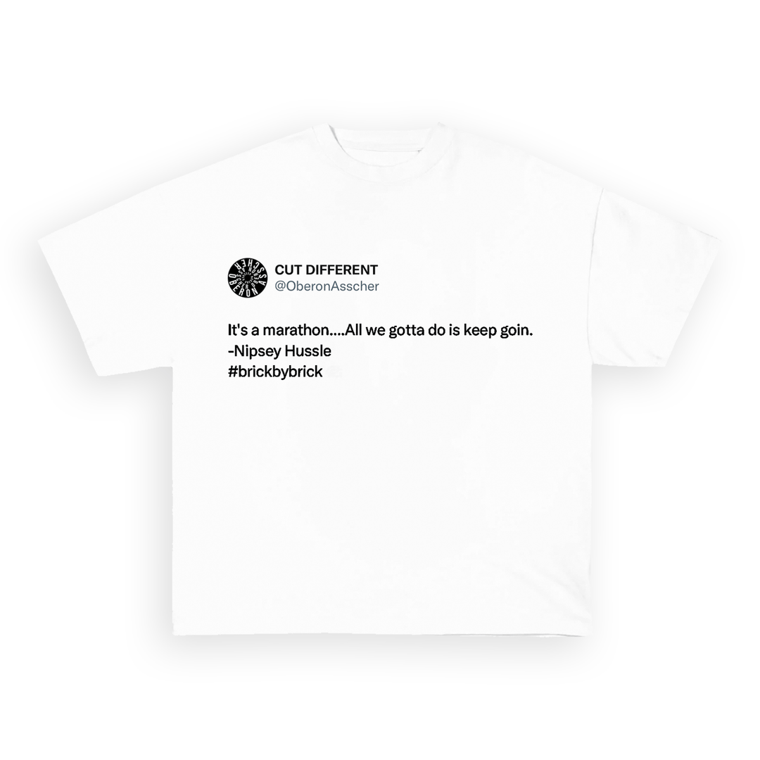 Motivation Tee #001 - Oberon Asscher