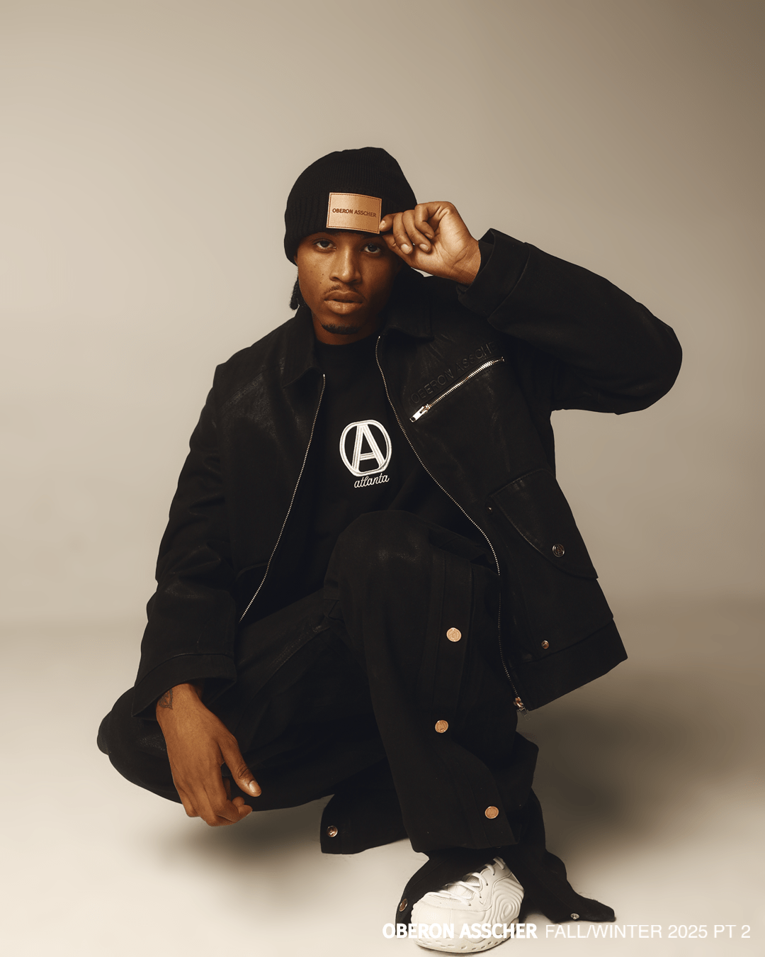 Oberon Asscher Beanie Black - Oberon Asscher