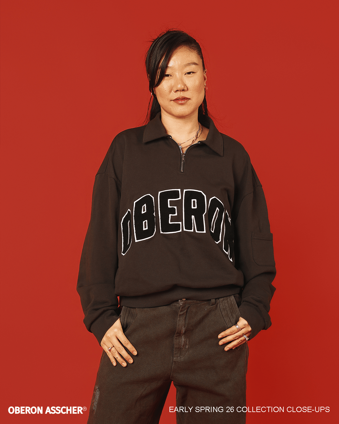 Oberon® Quarter zip - Oberon Asscher