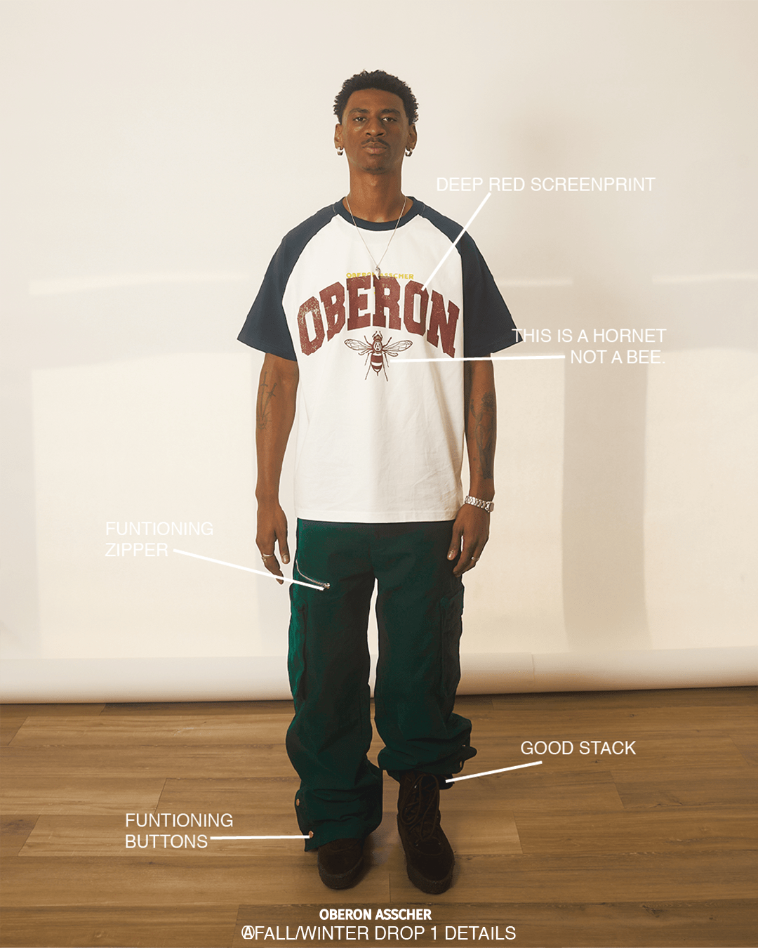 Oberon Reserves Cargo pants - Oberon Asscher