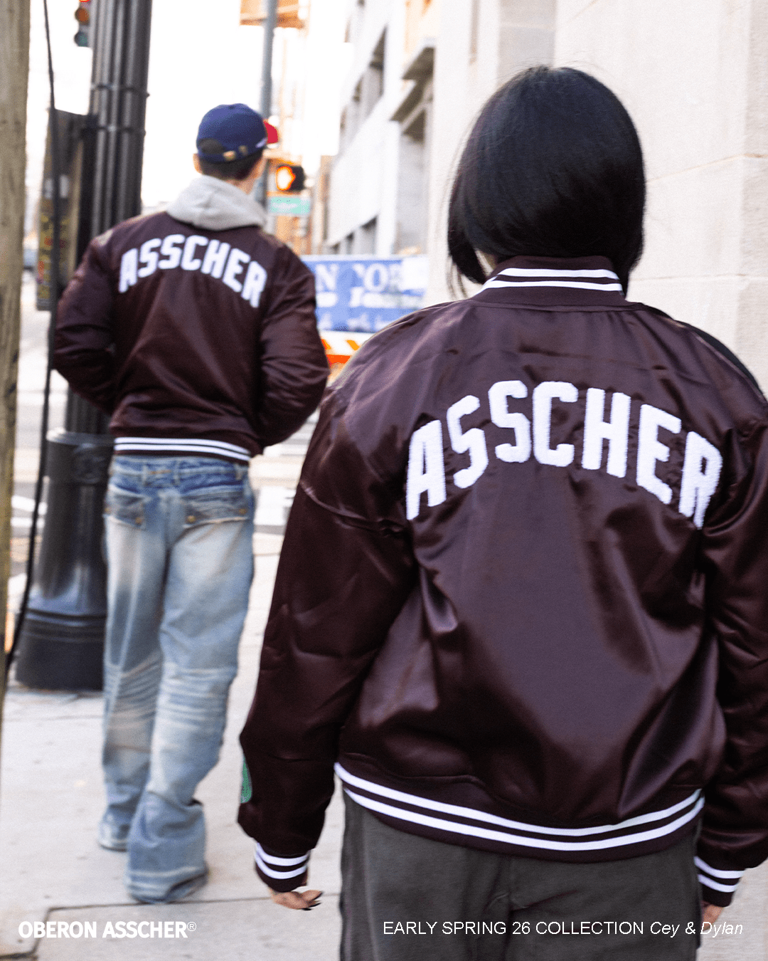 Satin Bomber - Oberon Asscher