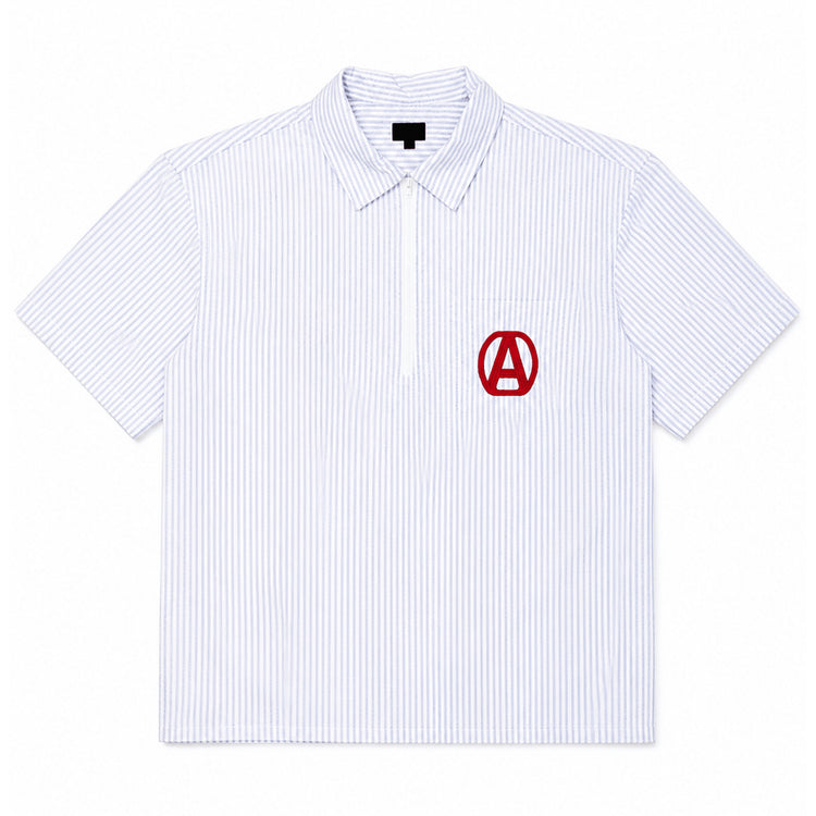 Striped Quarter zip - Oberon Asscher