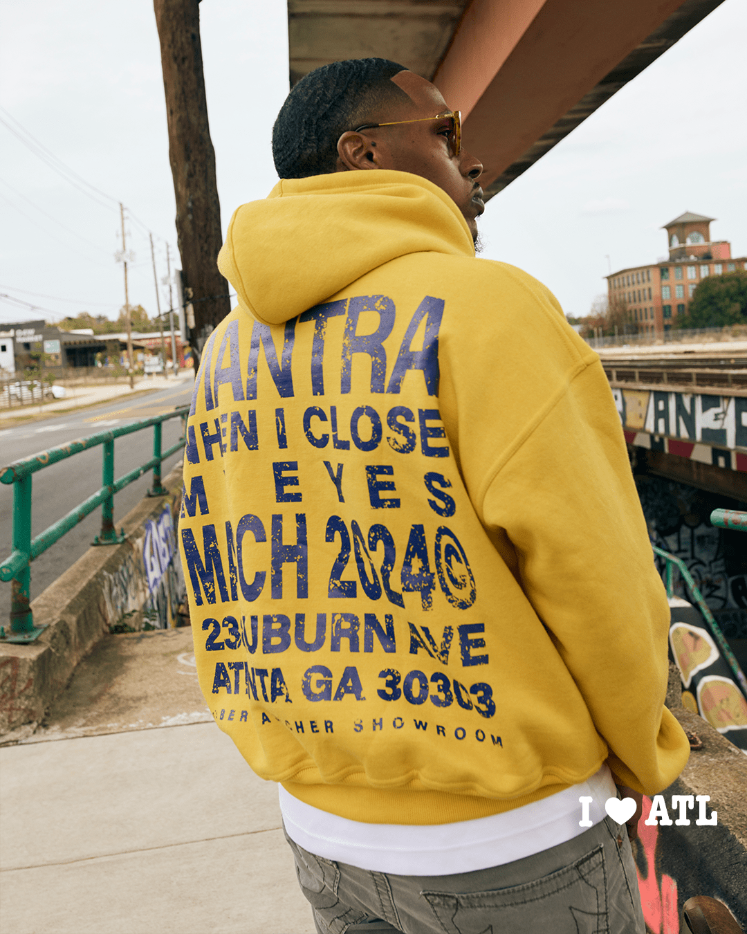 Sunflower I Love ATL Hoodie - Oberon Asscher