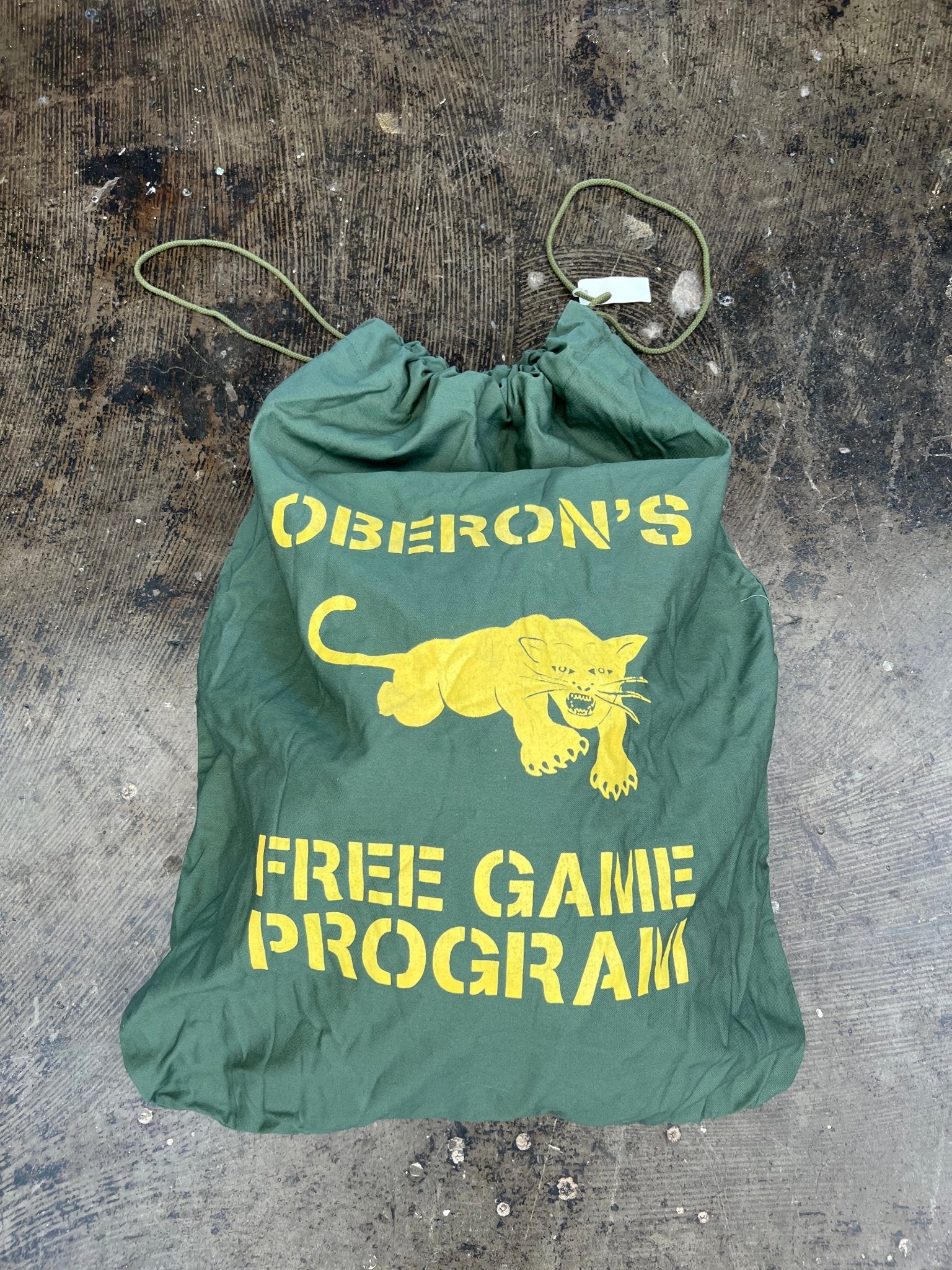 Upcycled Military Laundry Bag – Oberon Asscher