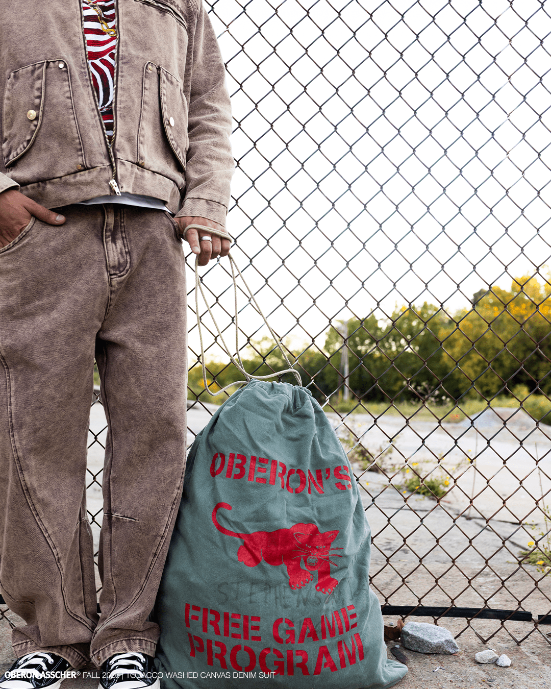 Upcycled Military Laundry Bag - Oberon Asscher