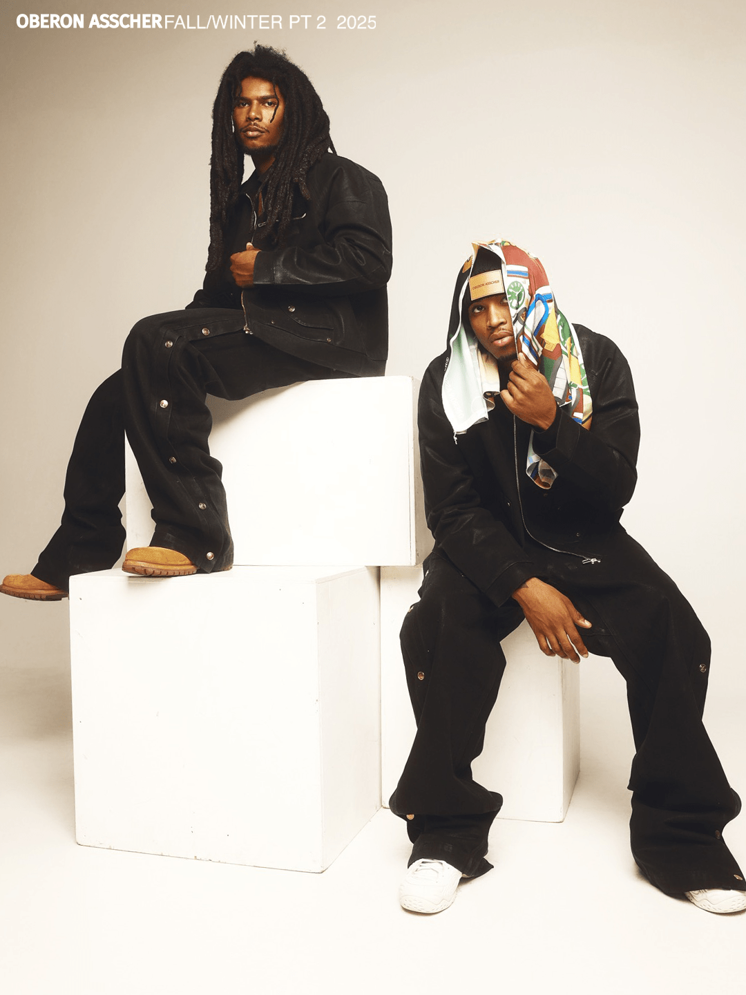 Waxed Warm - up Denim Black - Oberon Asscher