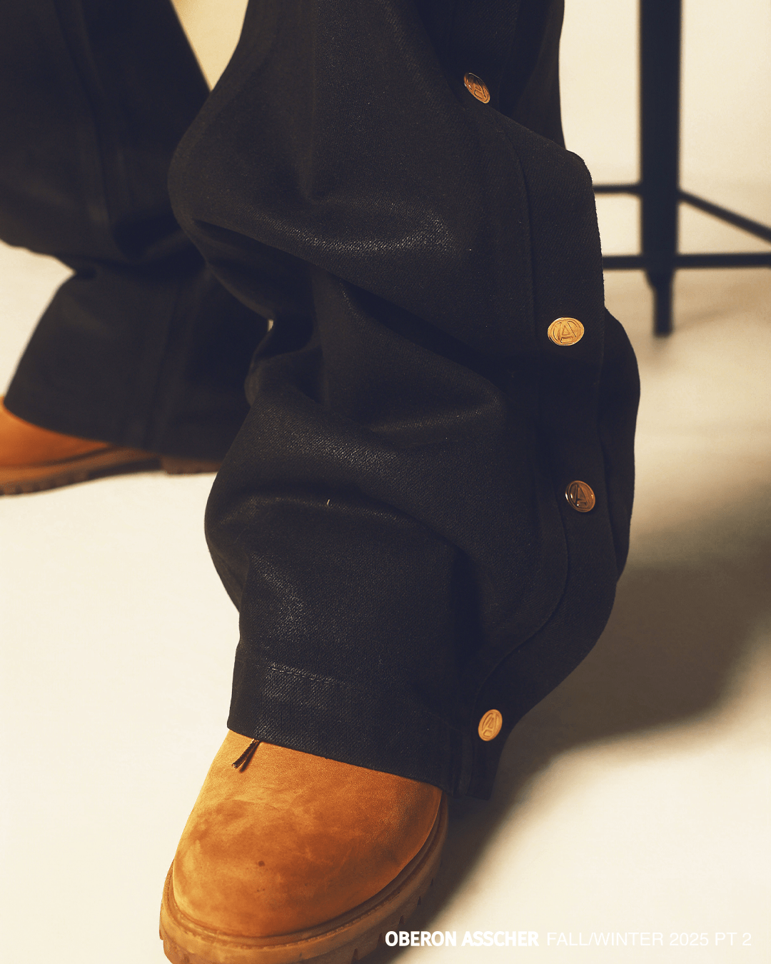 Waxed Warm - up Denim Black - Oberon Asscher