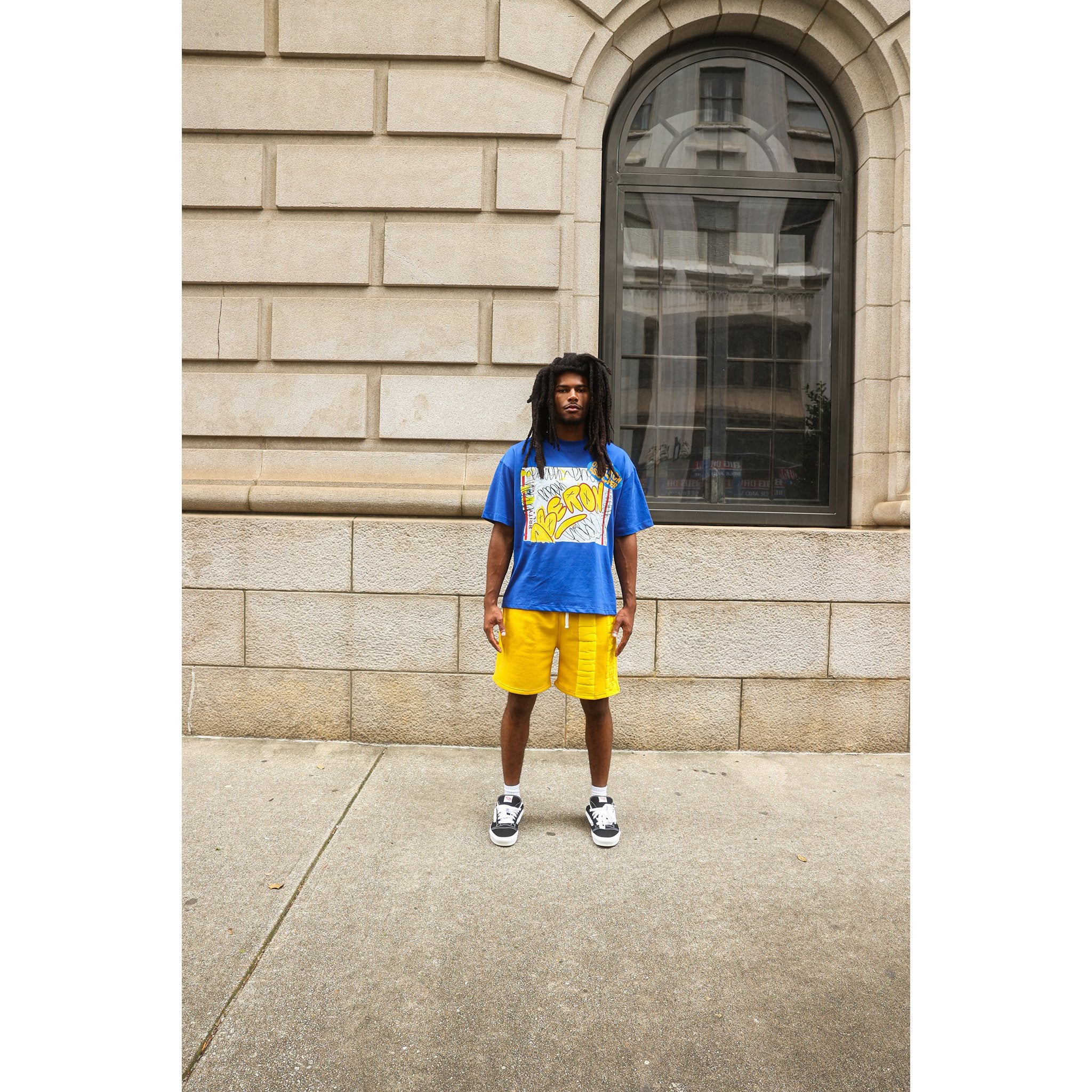 Yellow Street Runners Shorts - Oberon Asscher