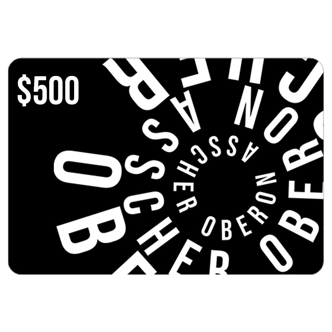 OBERON ASSCHER GIFT CARD - Oberon Asscher