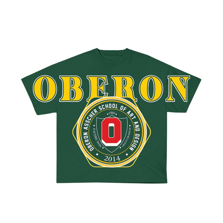 Olive Oberon University Tee - Oberon Asscher